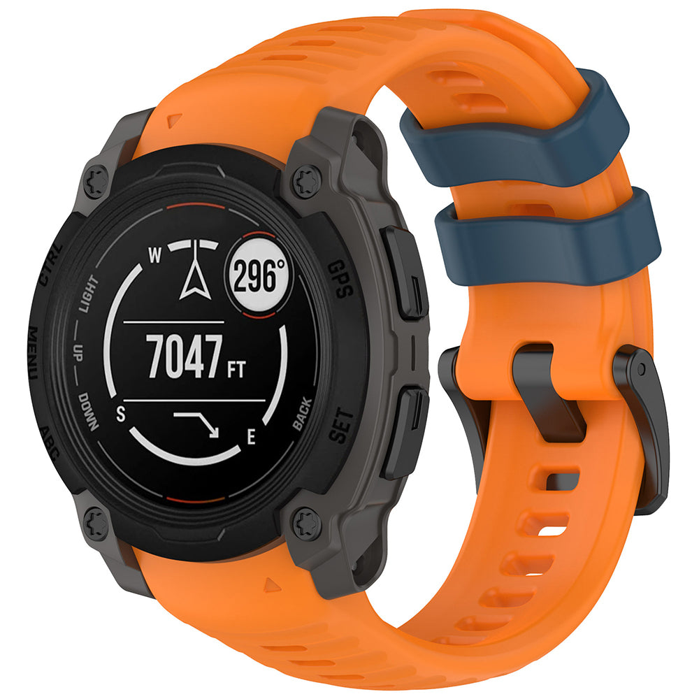 Pas Techsuit W076 za Garmin Instinct E 45mm, Oranžen