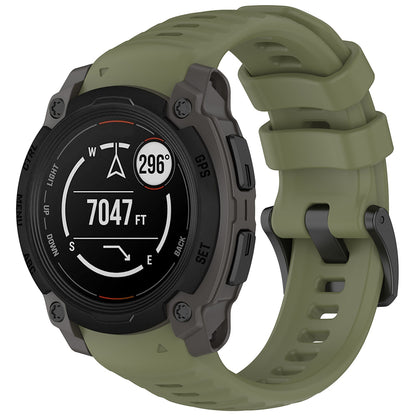 Pas Techsuit W076 za Garmin Instinct E 45mm, Zelen