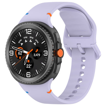 Pas Techsuit W079 za Samsung Galaxy Watch 8 Classic / Watch8 44mm / Watch 8 40mm, Vijolična