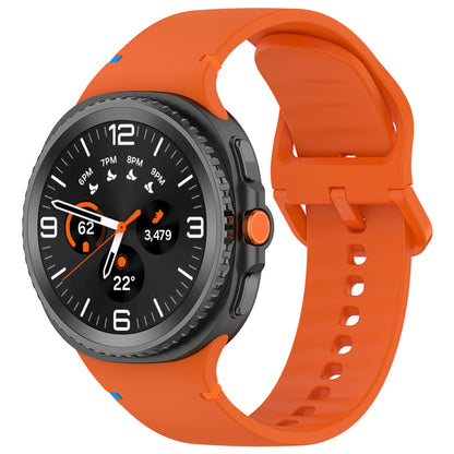 Pas Techsuit W079 za Samsung Galaxy Watch 8 Classic / Watch8 44mm / Watch 8 40mm, Oranžna