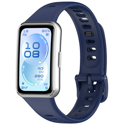 Pas Techsuit W081 za Huawei Band 11 / 11 Pro, Mornarsko modra
