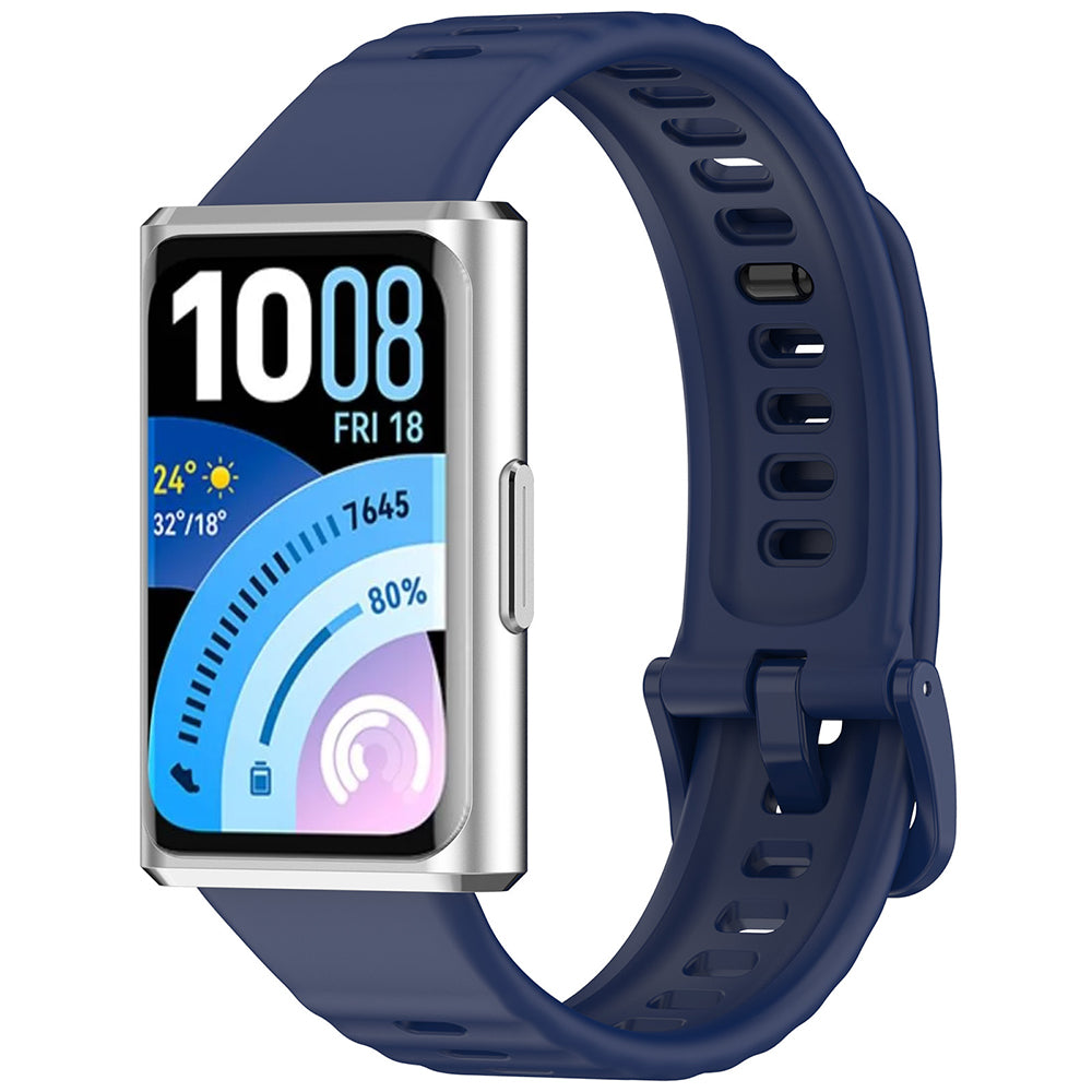 Pas Techsuit W082 za Huawei Band 11 / 11 Pro, temno modra