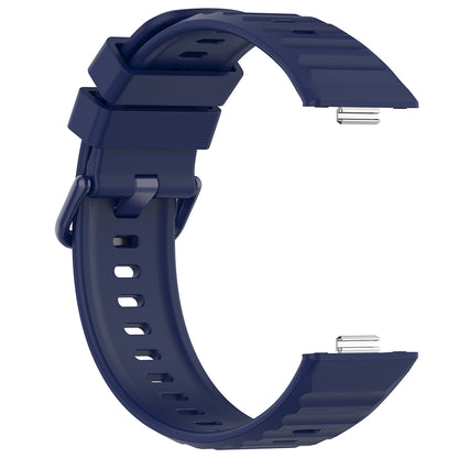 Pas Techsuit W082 za Huawei Watch Fit 5 Pro, temno modra