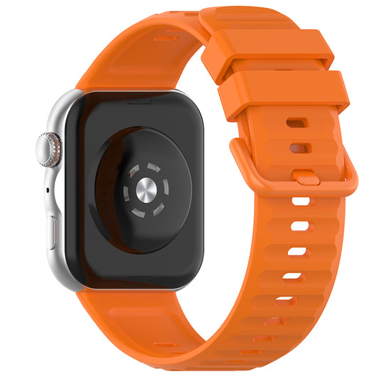 Pas Techsuit W082 za Huawei Watch Fit 5 Pro, oranžen