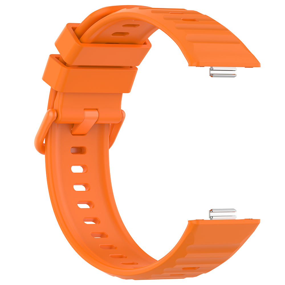Pas Techsuit W082 za Huawei Watch Fit 5 Pro, oranžen