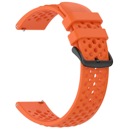 Pas Techsuit W083 za Amazfit Watch / Samsung Watch Series, 22mm, Oranžen