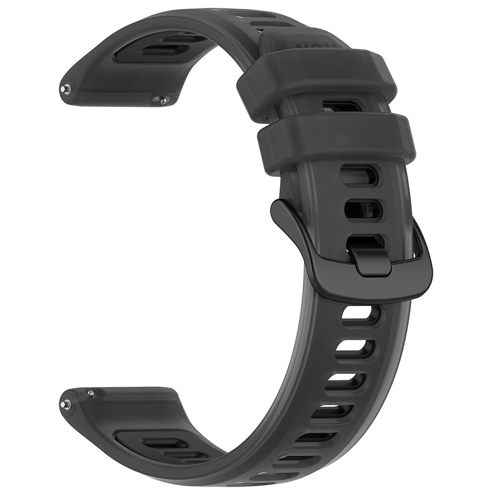 Pas Techsuit W084 za Samsung Galaxy Watch / Huawei Watch Series, 20 mm, črna