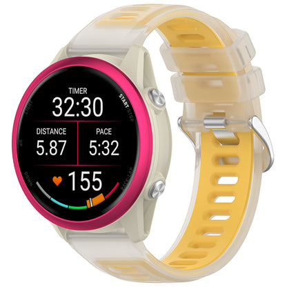 Pas Techsuit W084 za Samsung Galaxy Watch / Huawei Watch Series, 22 mm, rumen