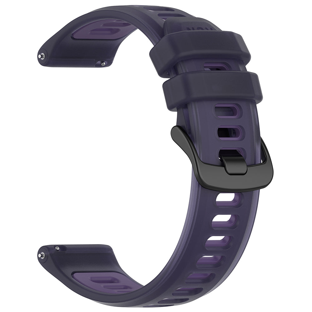 Pas Techsuit W084 za Samsung Galaxy Watch / Huawei Watch Series, 22mm, Vijolična