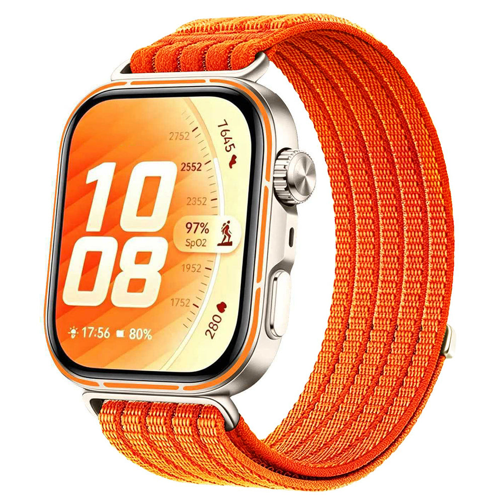 Pas Techsuit W085 za Huawei Watch Fit 5, oranžen