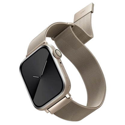 Pašček UNIQ Dante za Apple Watch 42mm / 41mm / 40mm / 38 serije, zlati