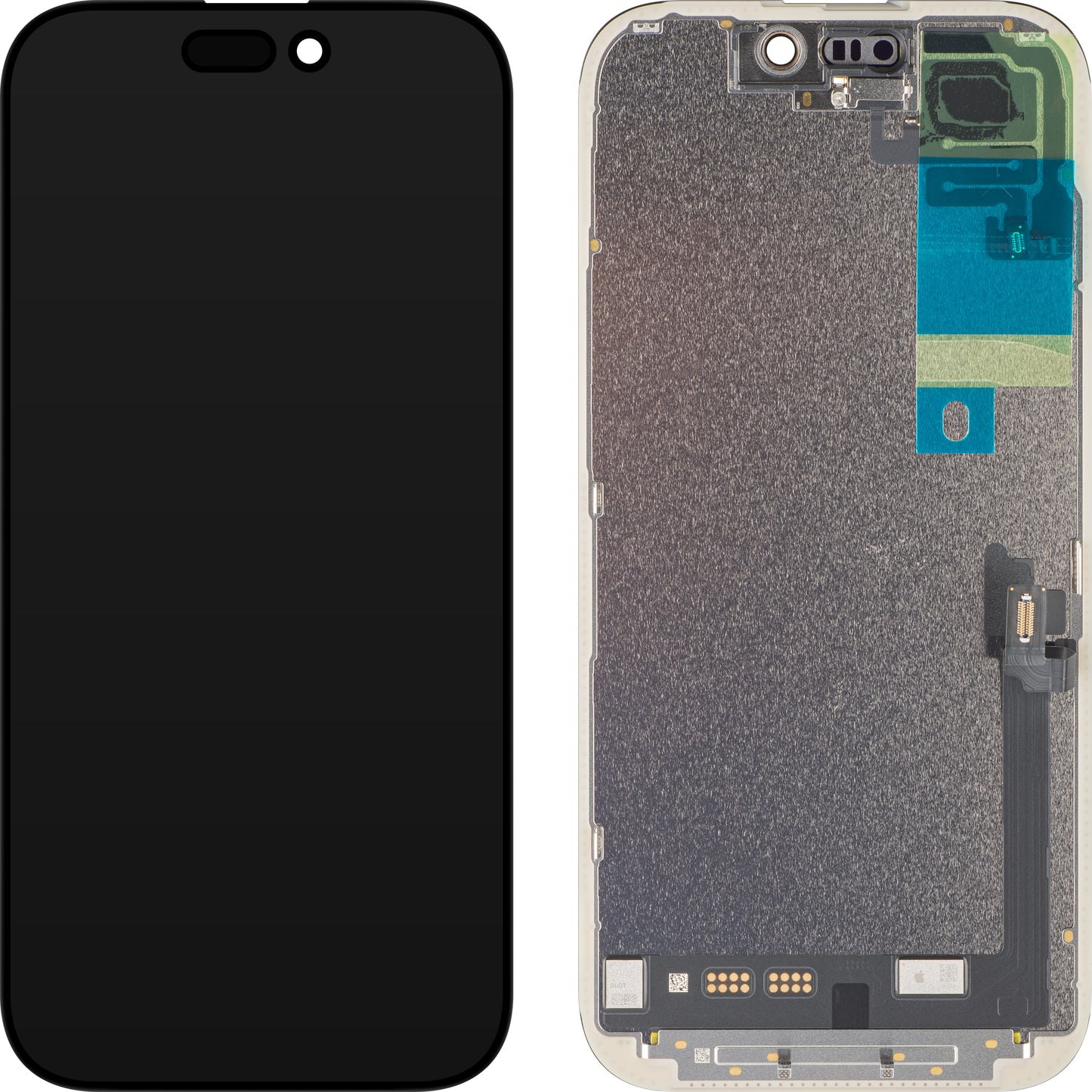 Zaslon na dotik Apple iPhone 17, s okvirjem, črn, Service Pack 661-56065