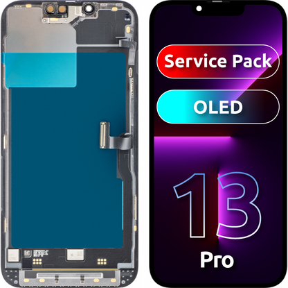 Apple iPhone 13 Pro zaslon na dotik, z okvirjem, črn, servisni paket 661-21993