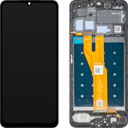 Zaslon s Touchscreenom Honor X5c Plus, z Okvirjem, Črn, Service Pack 9707ACHU