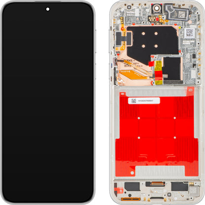 Zaslon na dotik Huawei Pura 80 Pro, z okvirjem, bel (Glazed White), Service Pack 02357EFD