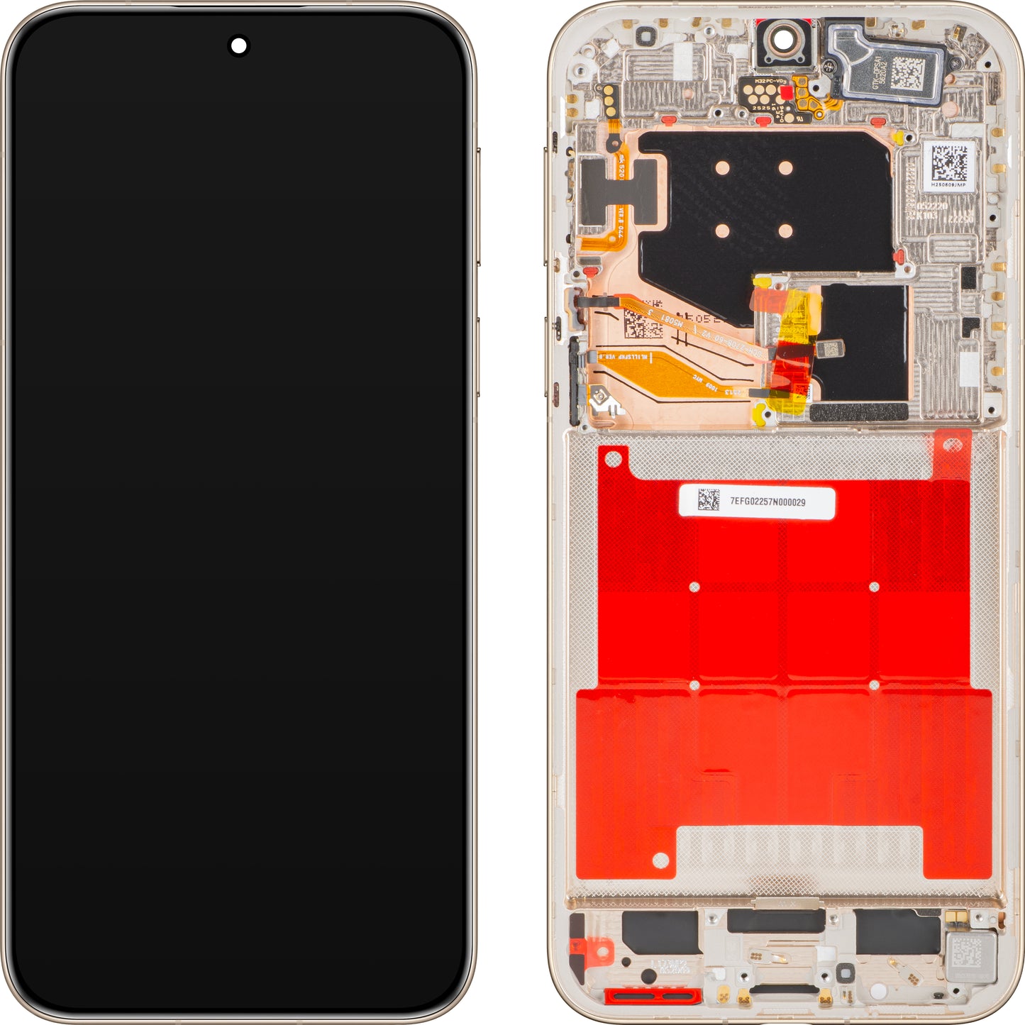 Zaslon na dotik Huawei Pura 80 Ultra, z okvirjem, Zlat (Prestige Gold), Service Pack 02357EFG