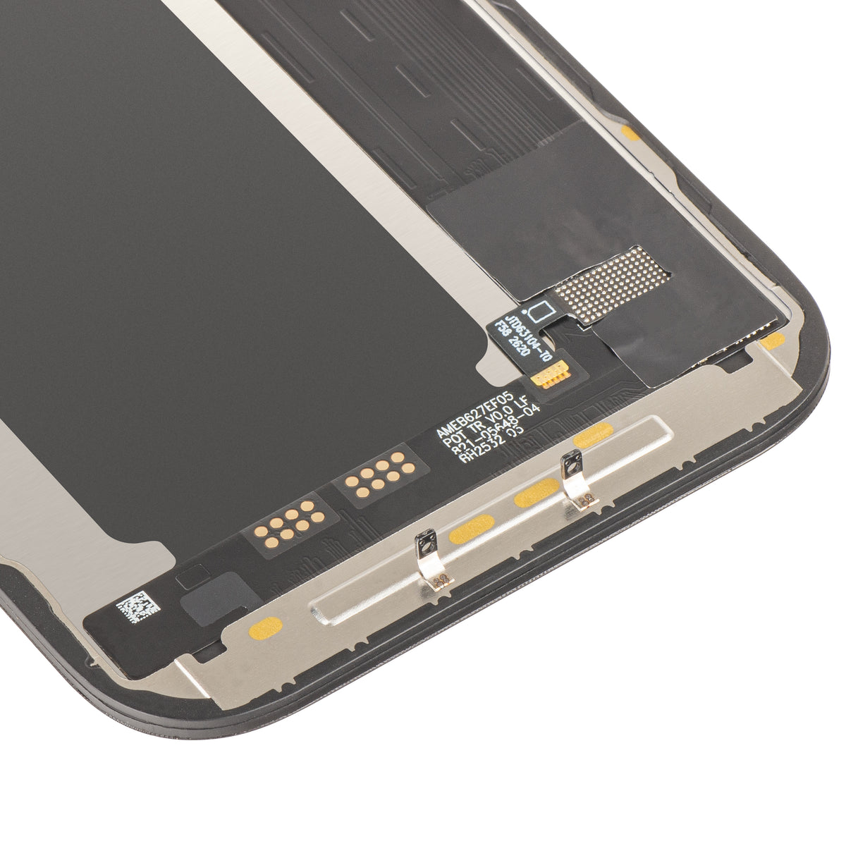 JK zaslon na dotik za Apple iPhone 17 Pro, z okvirjem, različica LCD In-Cell IC Movable, črna