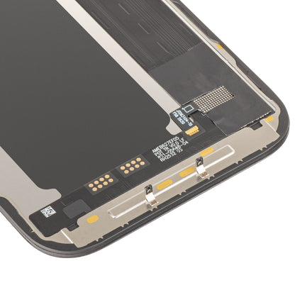 JK zaslon na dotik za Apple iPhone 17 Pro, z okvirjem, različica LCD In-Cell IC Movable, črna