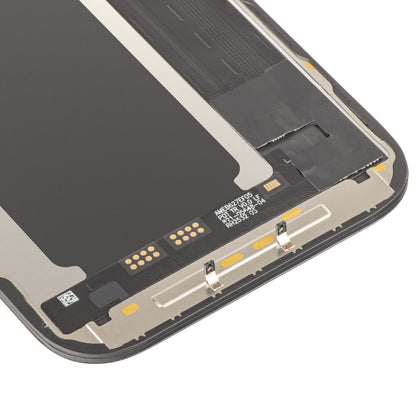 JK zaslon na dotik za Apple iPhone 17 Pro, z okvirjem, različica LCD In-Cell IC Movable, črna
