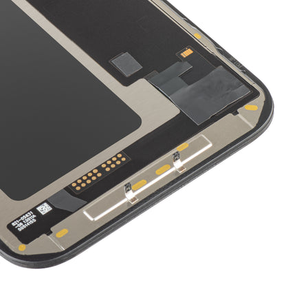 JK zaslon na dotik za Apple iPhone 17 Pro Max, z okvirjem, različica LCD In-Cell IC premakljiv, črna