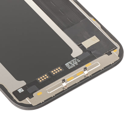 JK zaslon na dotik za Apple iPhone 17 Pro, z okvirjem, različica LCD In-Cell IC Movable, črna