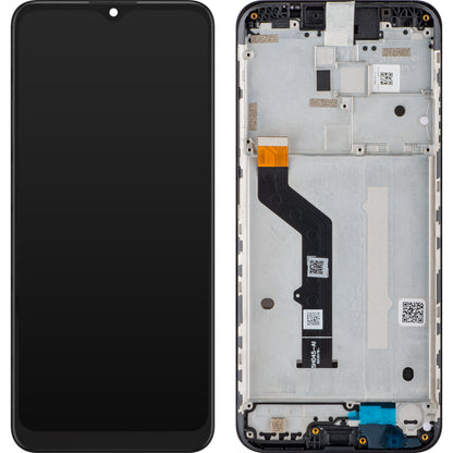 Motorola Moto Moto G9 Play Zaslon na dotik, z okvirjem, črn, servisni paket 5D68C17397