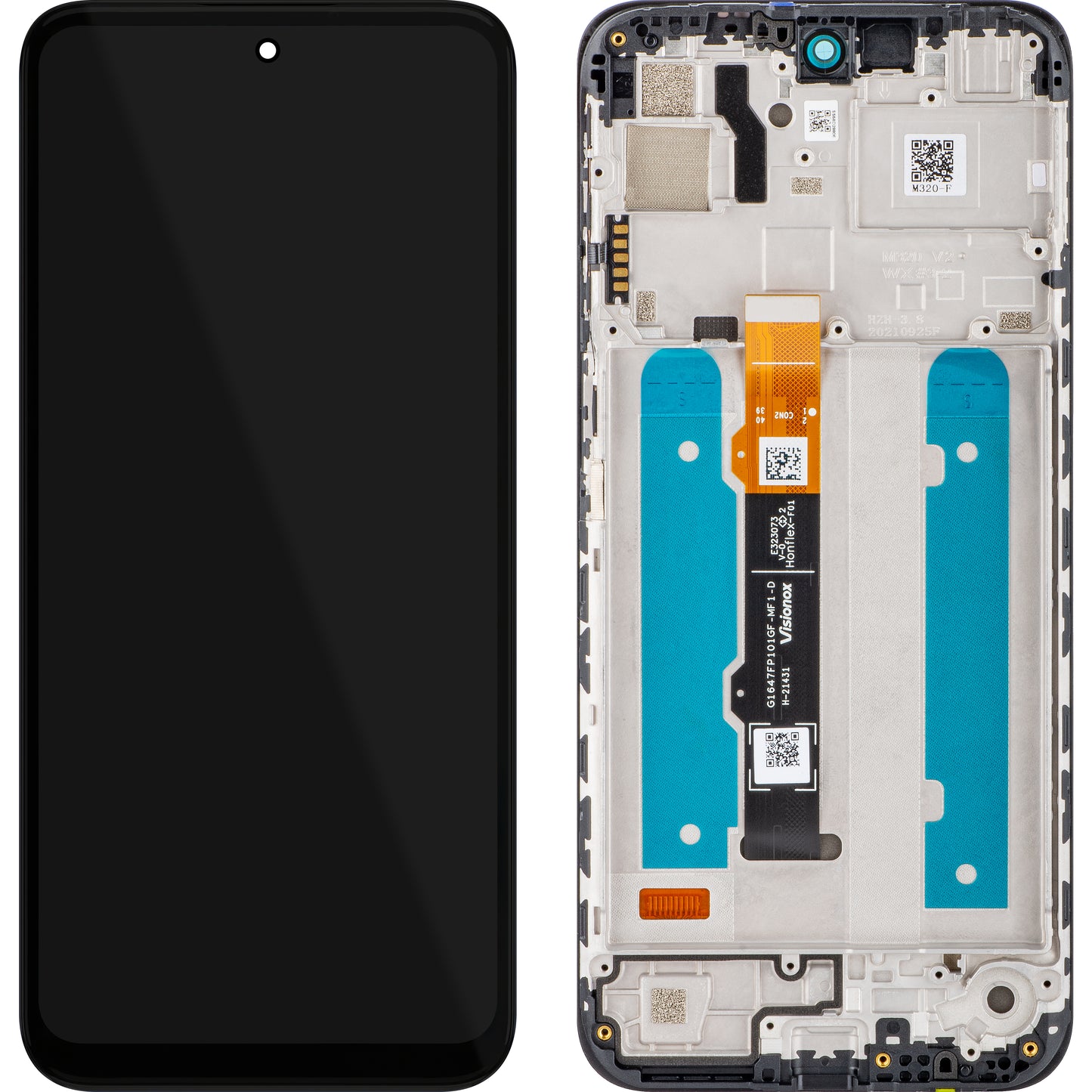Motorola Moto Moto G41 Zaslon na dotik, z okvirjem, črn, servisni paket 5D68C19764