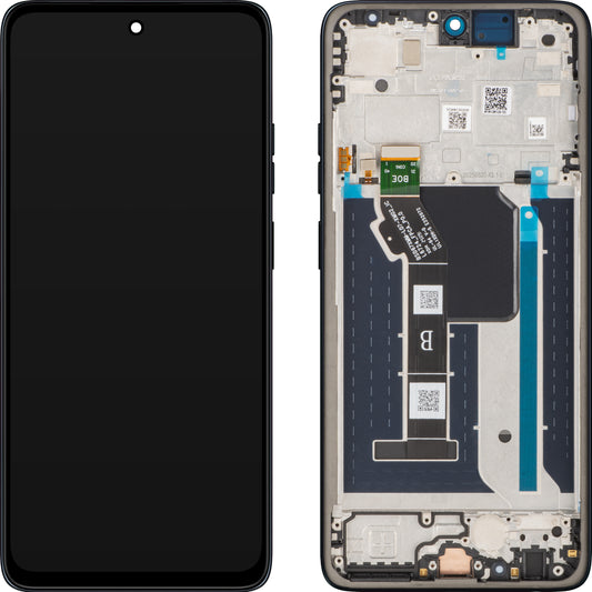 Motorola Moto G56 Display with Touchscreen, with Frame, Navy Blue (Black Oyster), Service Pack 5D68C30208