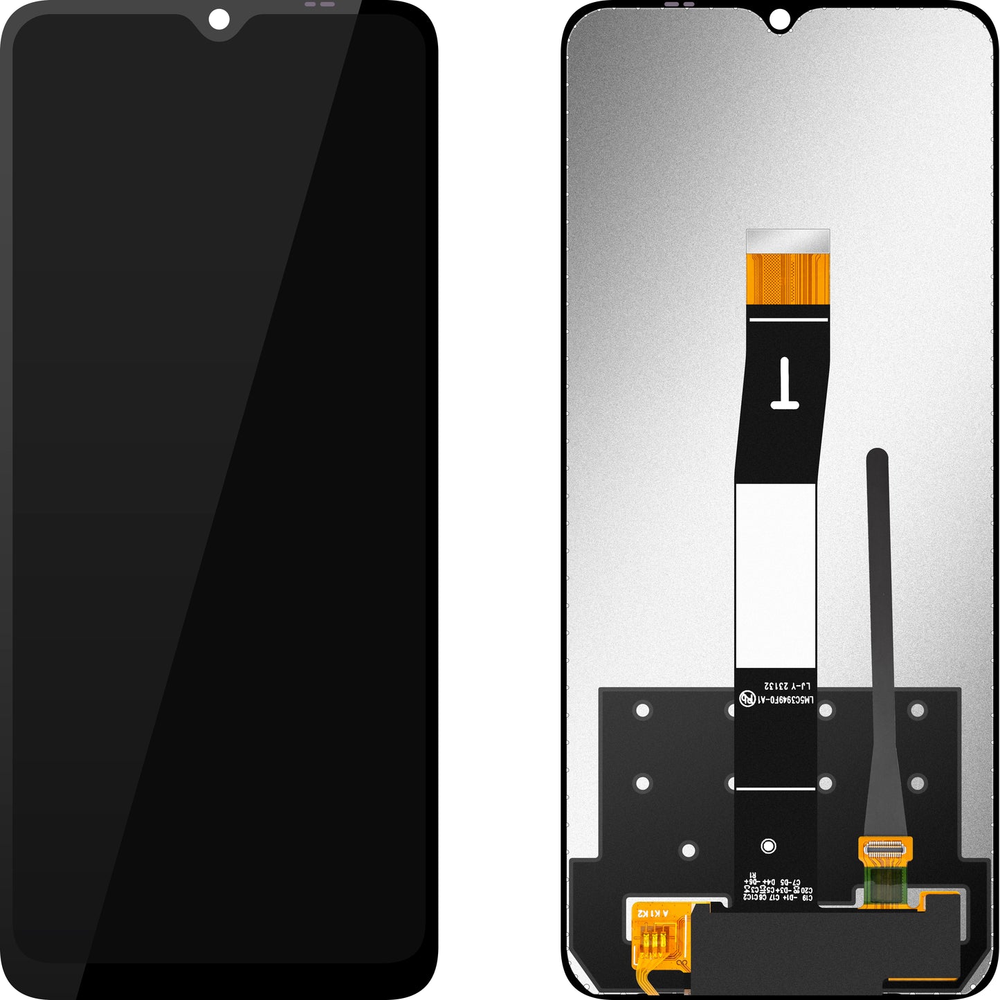 Zaslon na dotik MP, združljiv z Xiaomi Redmi 11A / 12C / Poco C55