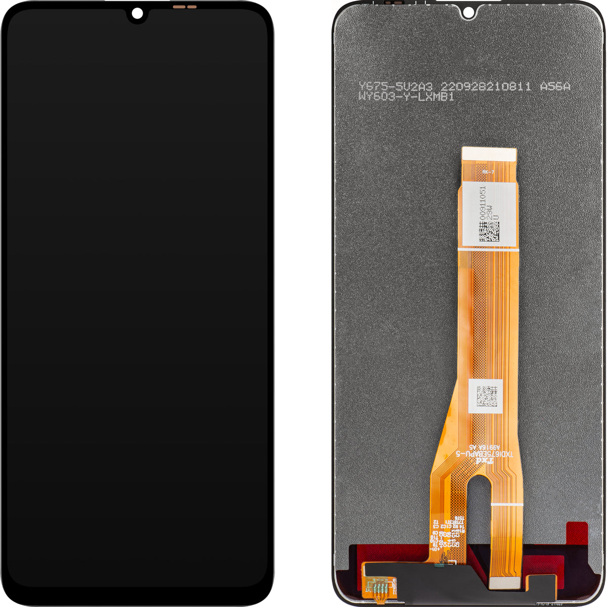Zaslon MP na dotik, združljiv s telefonom Honor X7a 