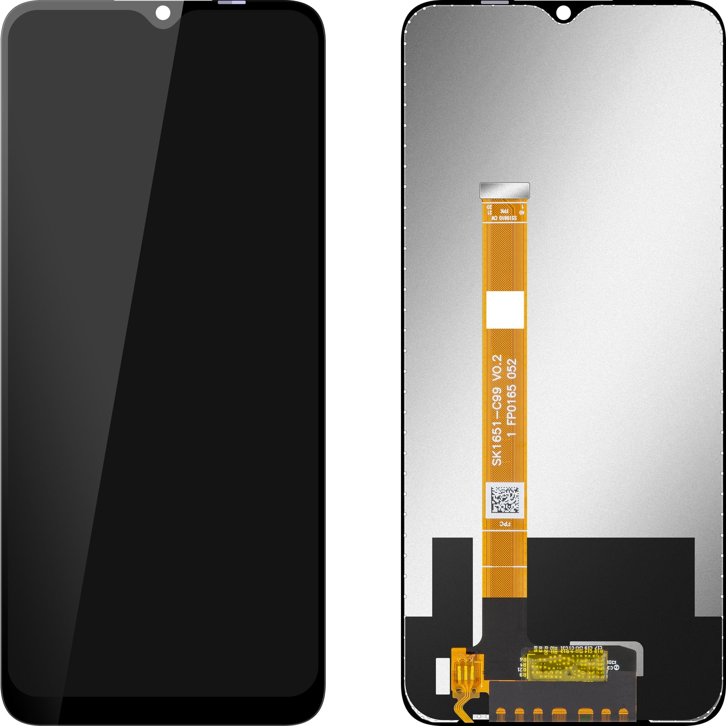 Zaslon na dotik MP, združljiv z Realme C21Y / C25Y