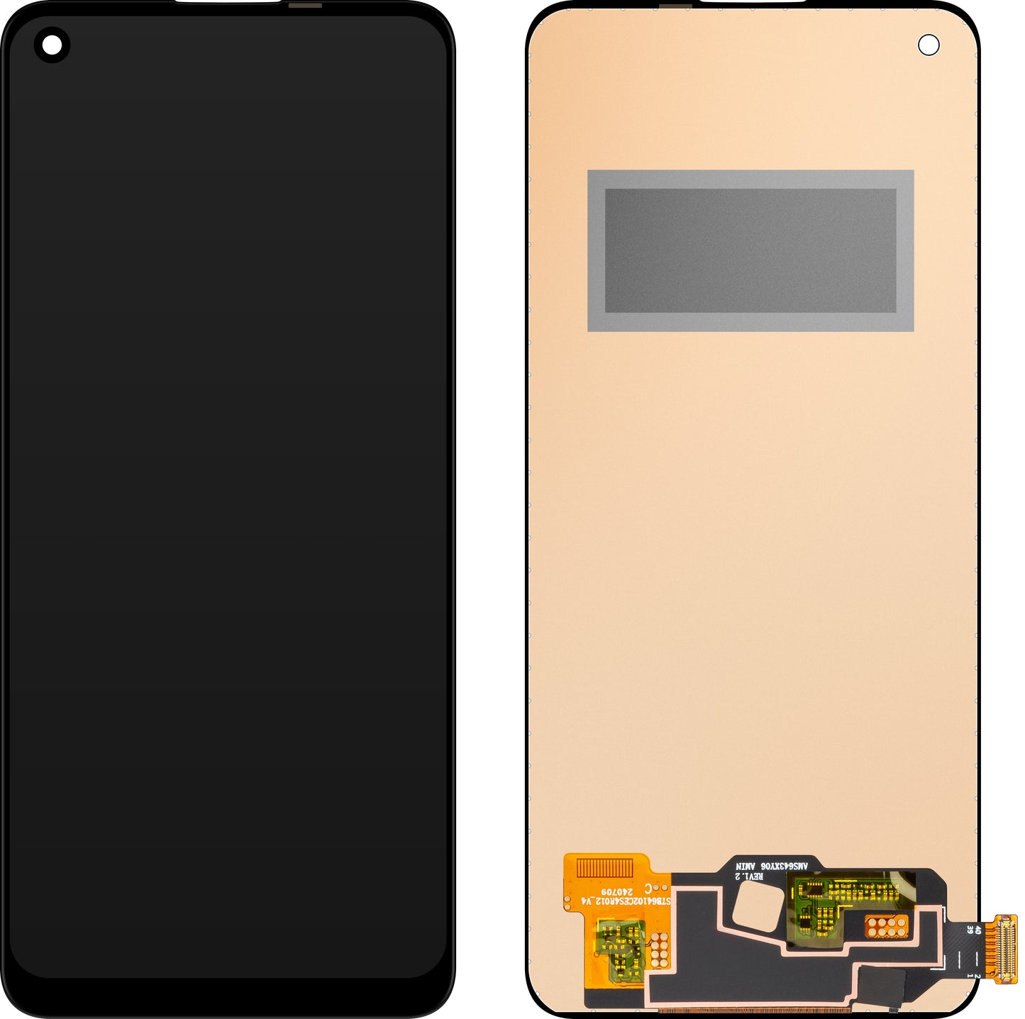 MP Touchscreen Display compatible with Oppo Reno5 F / Reno5 Lite / Reno5 Z / Reno6 Lite / Reno7 Lite