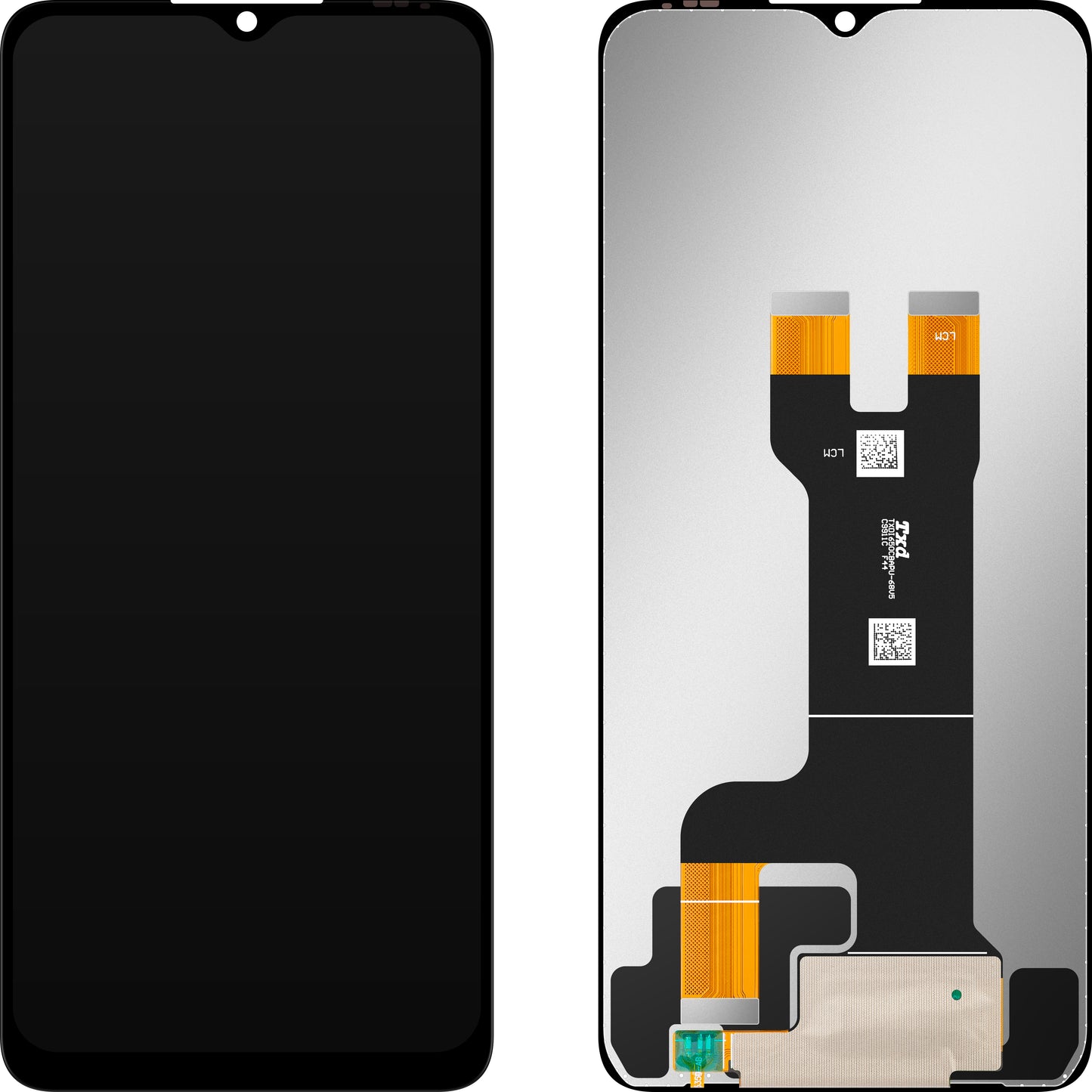 Zaslon na dotik MP, združljiv z ZTE Blade A73 5G