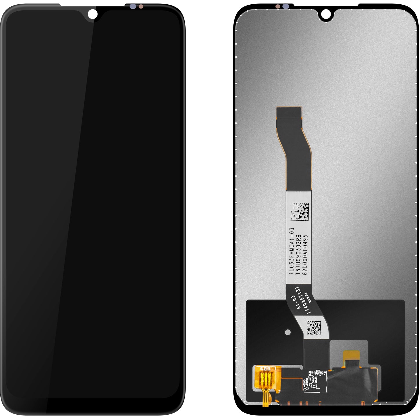 Zaslon na dotik MP, združljiv z Xiaomi Redmi Note 8T