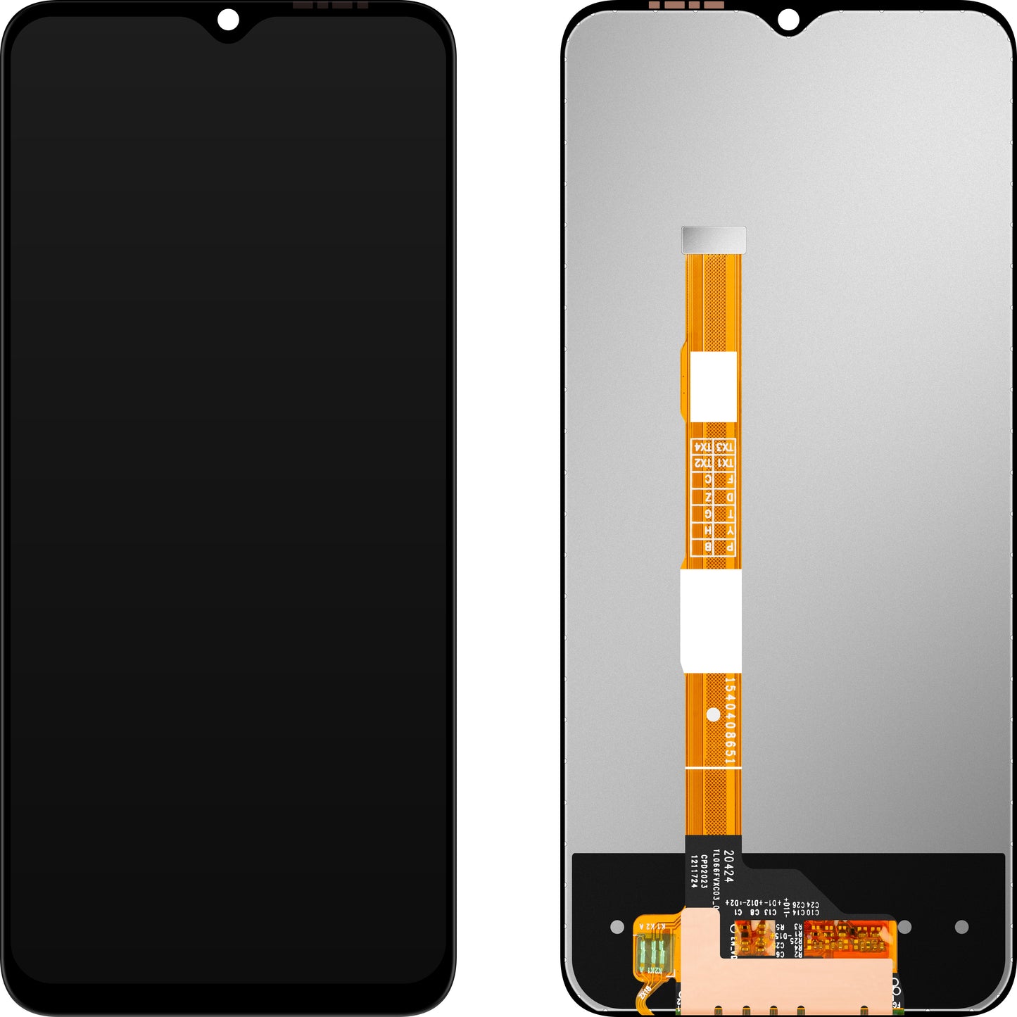 Zaslon na dotik MP, združljiv z vivo Y51 (2020, december) / Y52s / Y53s / Y72 5G