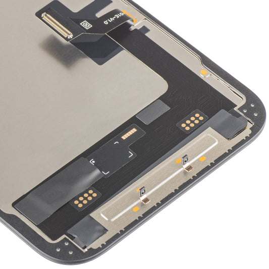 Zaslon na dotik MP, združljiv z Apple iPhone 16e, z okvirjem, različica Soft OLED FHD 120Hz IC Movable, črn