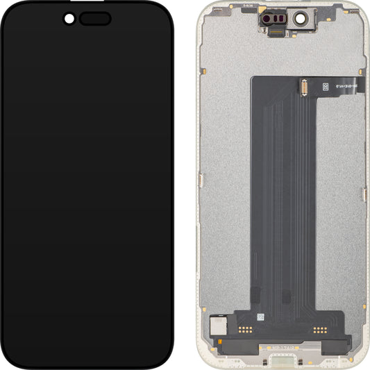 MP zaslon na dotik, združljiv z Apple iPhone 17 Air, z okvirjem, programska različica OLED FHD 120Hz Diagnostic, črna