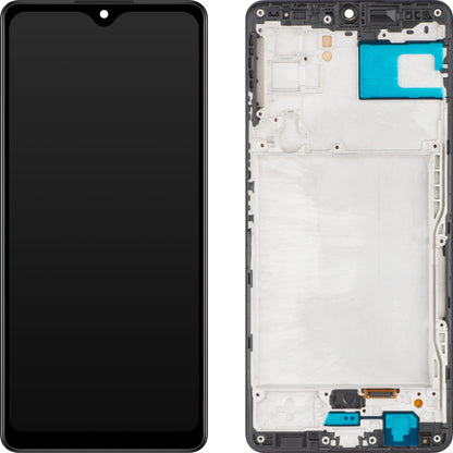 MP zaslon na dotik, združljiv s Samsung Galaxy A42 5G A426, z okvirjem, črn 