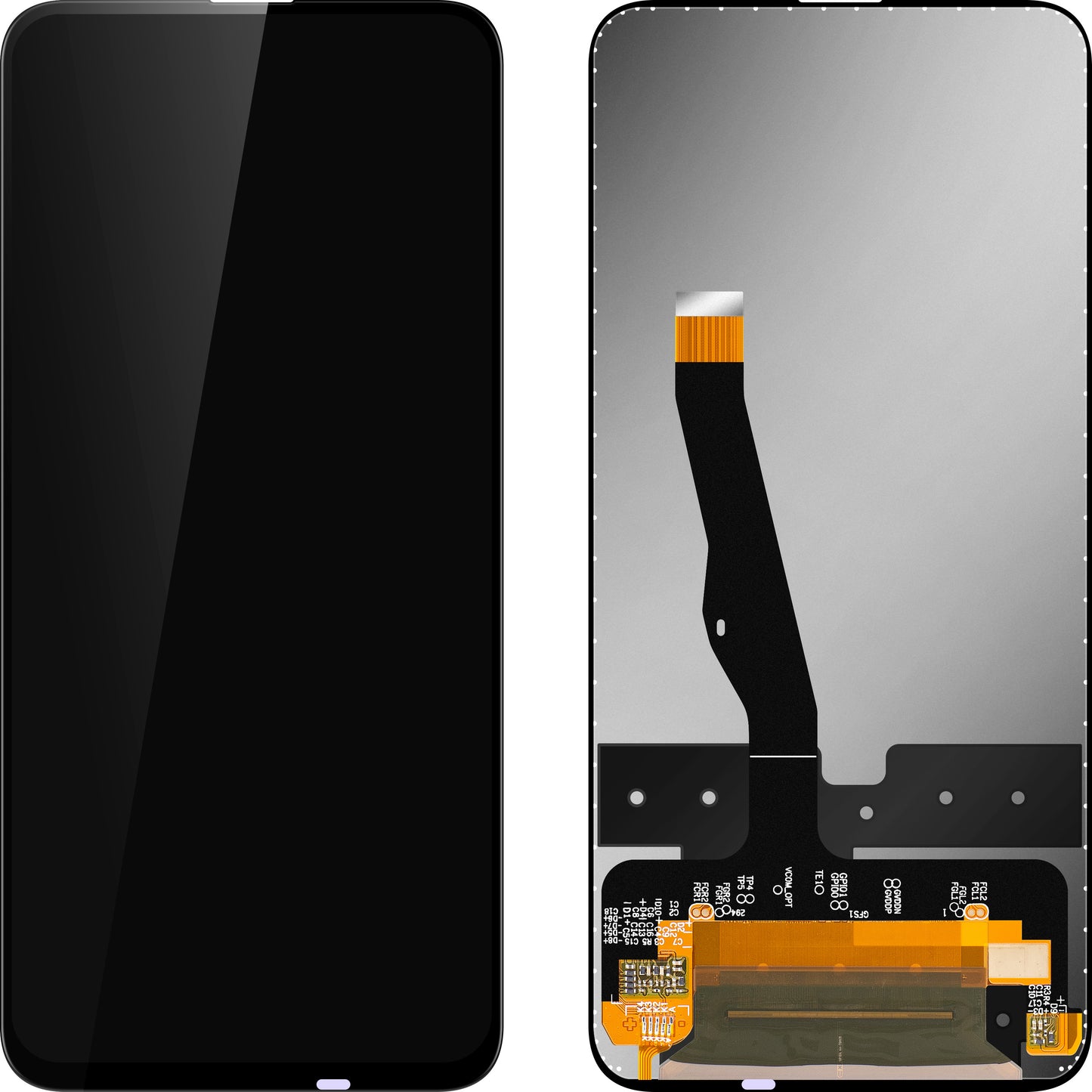 Zaslon na dotik MP, združljiv z Honor 9X / Huawei Y9s