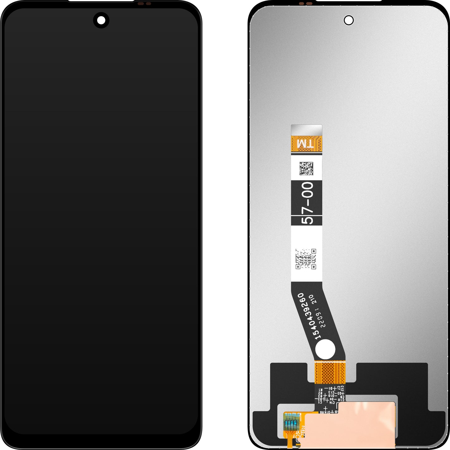 Zaslon na dotik MP, združljiv z Motorola Moto G32 / G73