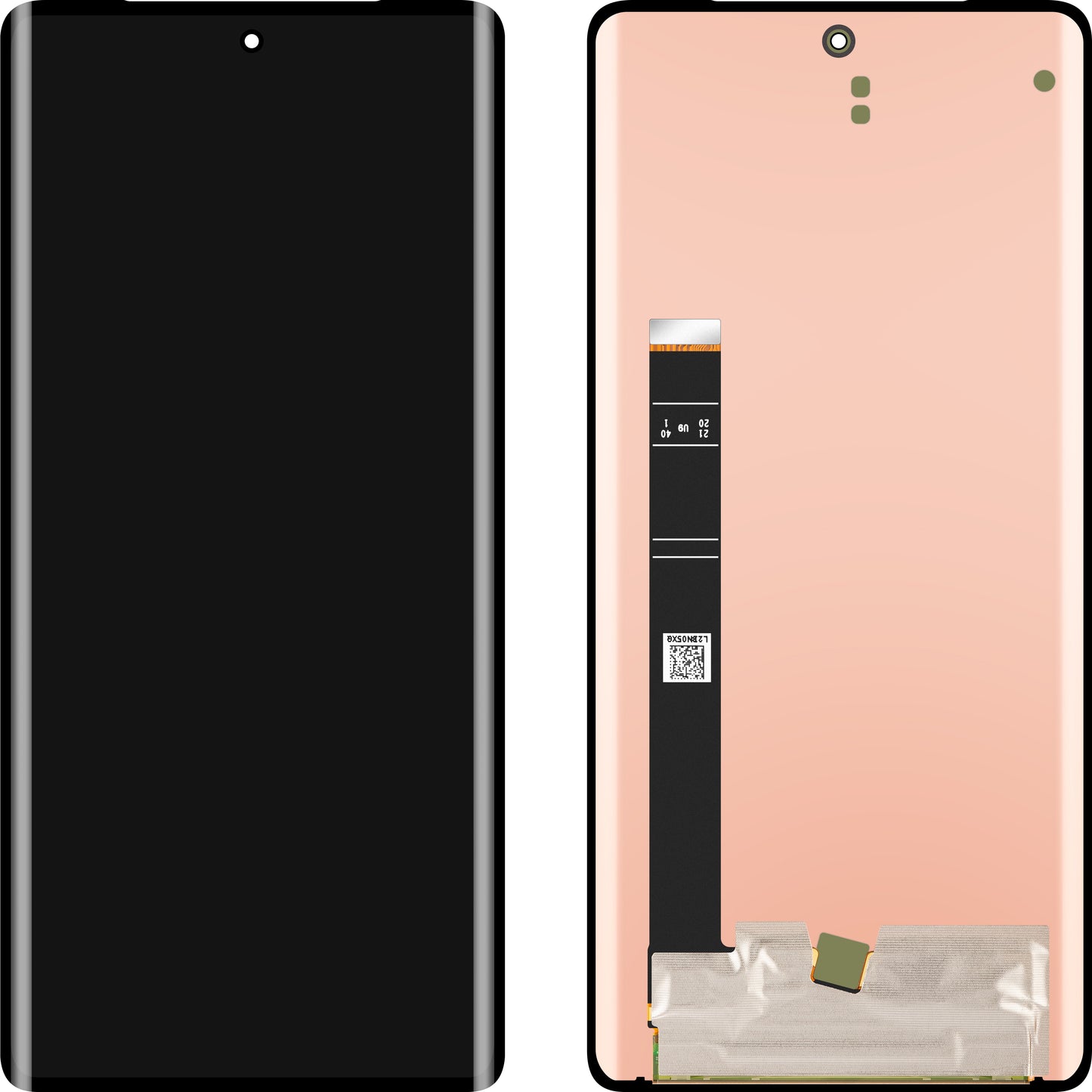 Zaslon na dotik MP, združljiv z Motorola Edge 40 Pro, različica OLED