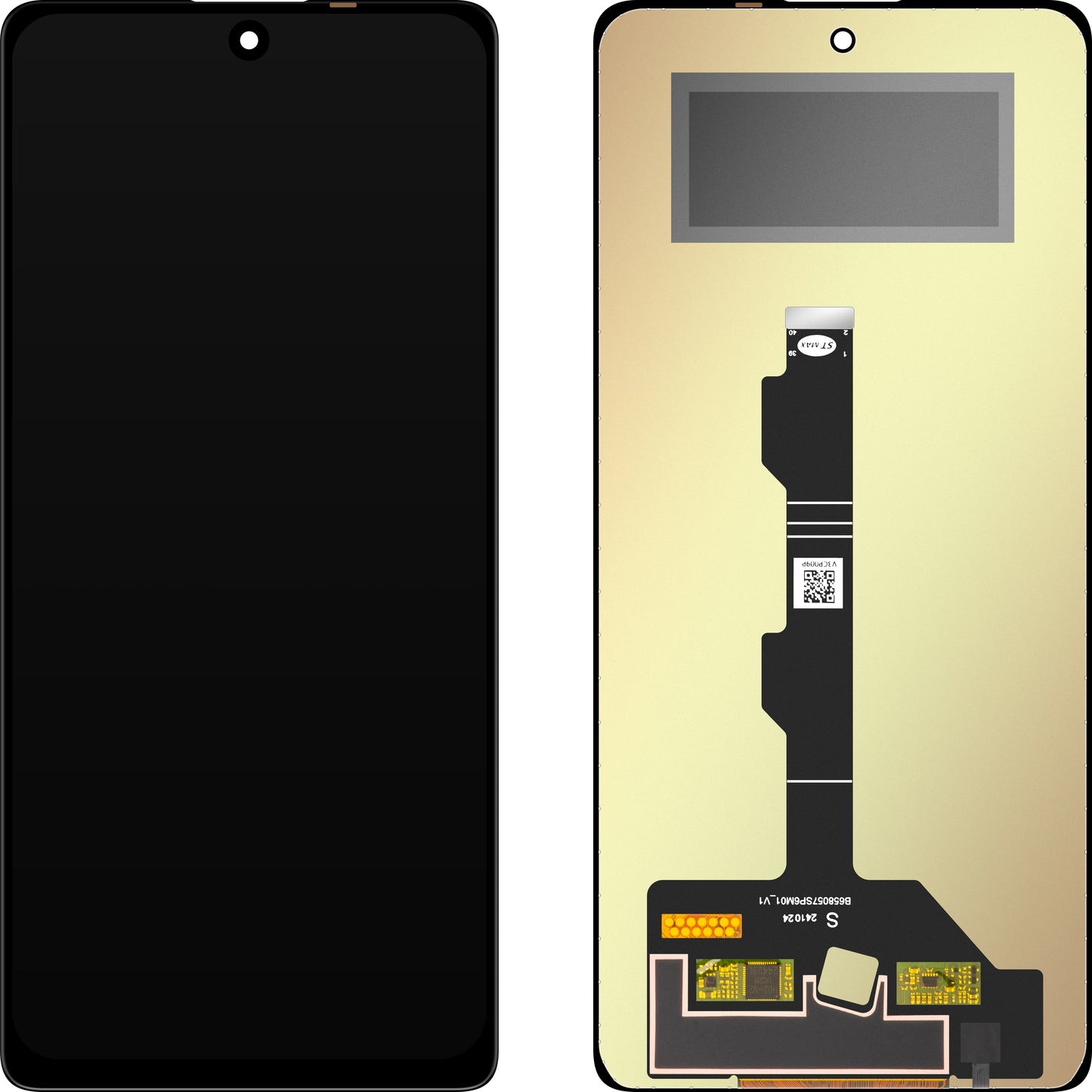 Zaslon na dotik MP, združljiv z Xiaomi Redmi Note 13 Pro 4G