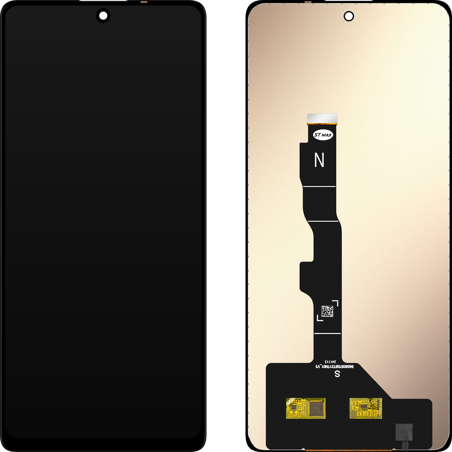 Zaslon na dotik MP, združljiv z Xiaomi Poco F5 / Redmi Note 12 Turbo / Note 13 5G