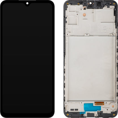 Zaslon s tehnologijo na dotik MP, združljiv s Samsung Galaxy A16 5G A166, s okvirjem, črn