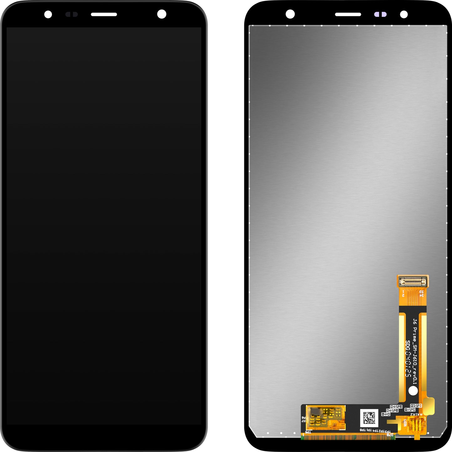 MP Touchscreen Display compatible with Samsung J4 Plus (2018) J415 / J6 Plus (2018) J610