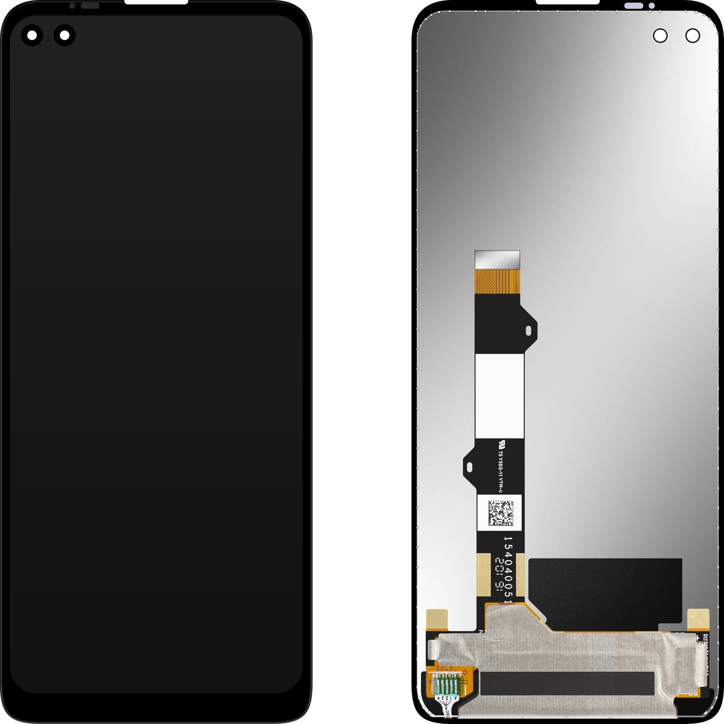 Zaslon na dotik MP, združljiv z Motorola Edge S / Moto G 5G Plus / G100