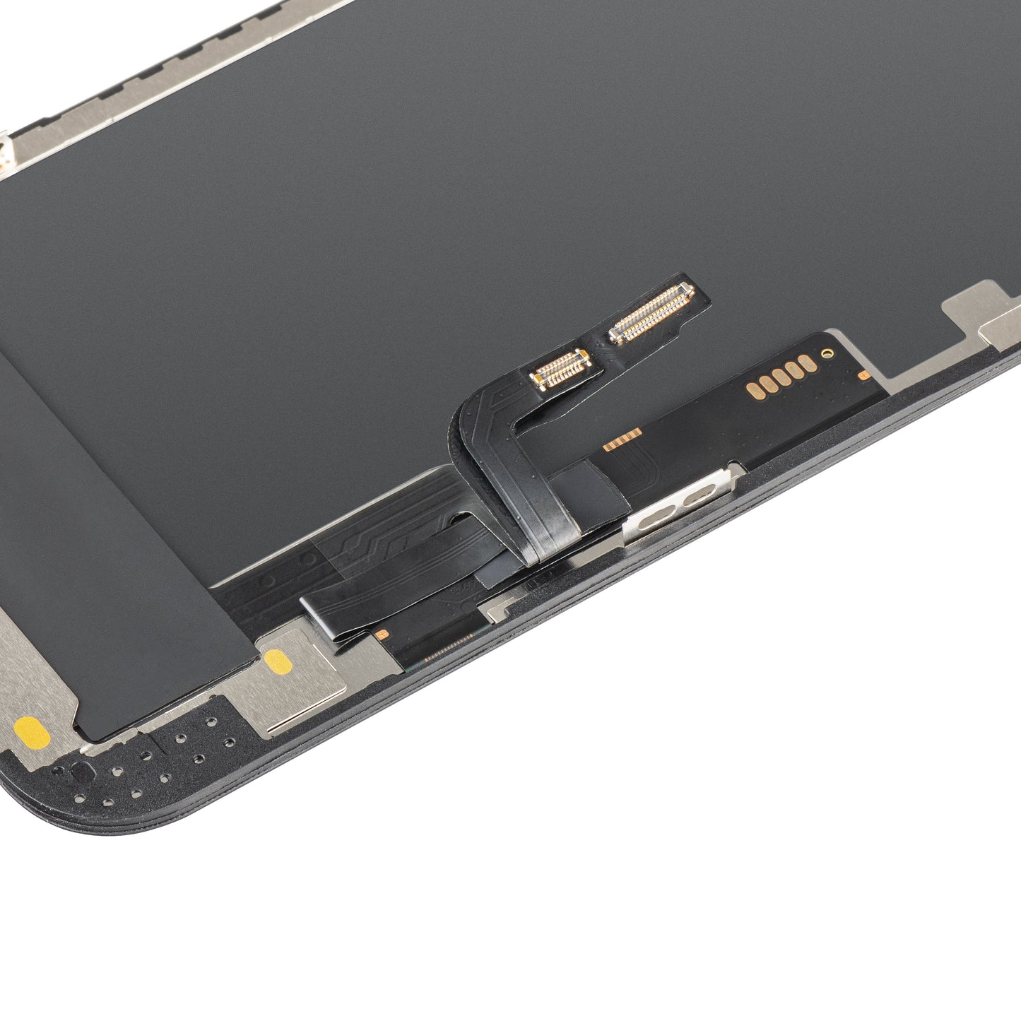 MP zaslon na dotik, združljiv z Apple iPhone 12 / 12 Pro, z okvirjem, OLED FHD IC Movable različica, črna