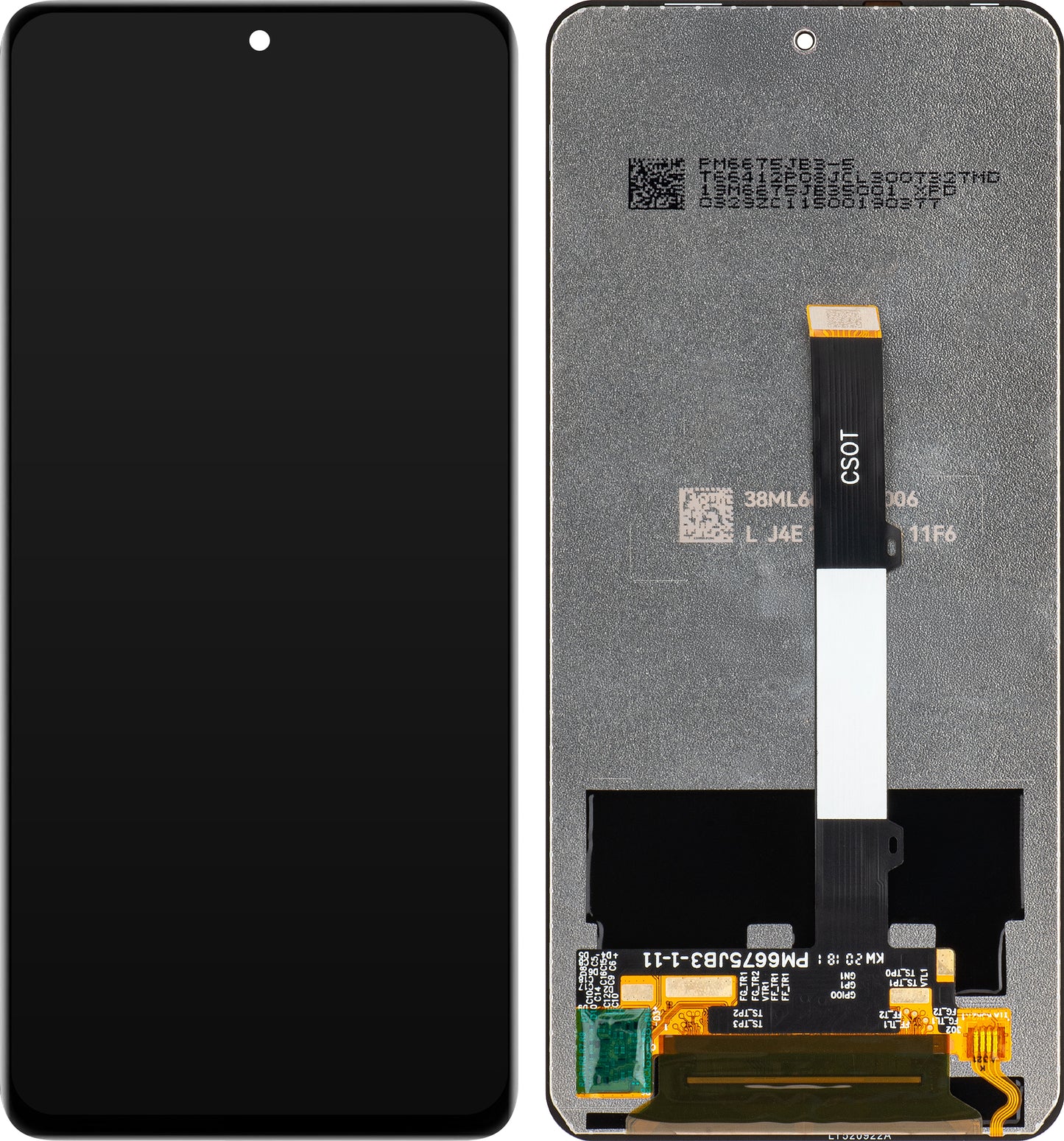 MP zaslon na dotik, združljiv z Xiaomi Mi 10T Lite 5G / Poco X3 / X3 NFC / X3 Pro / Redmi Note 9 Pro 5G