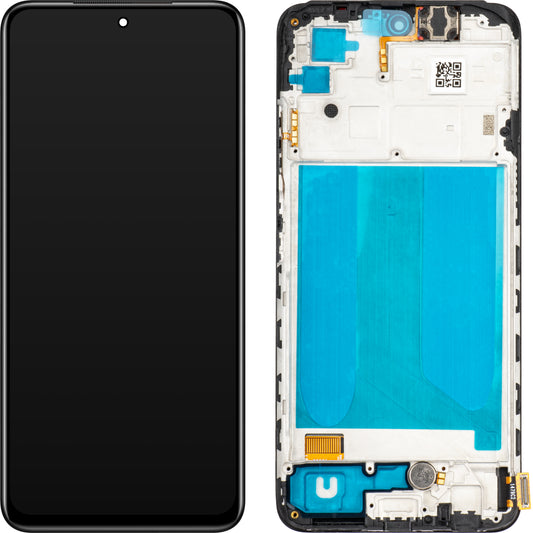 MP zaslon na dotik, združljiv z Xiaomi Redmi Note 10, z okvirjem, črn 