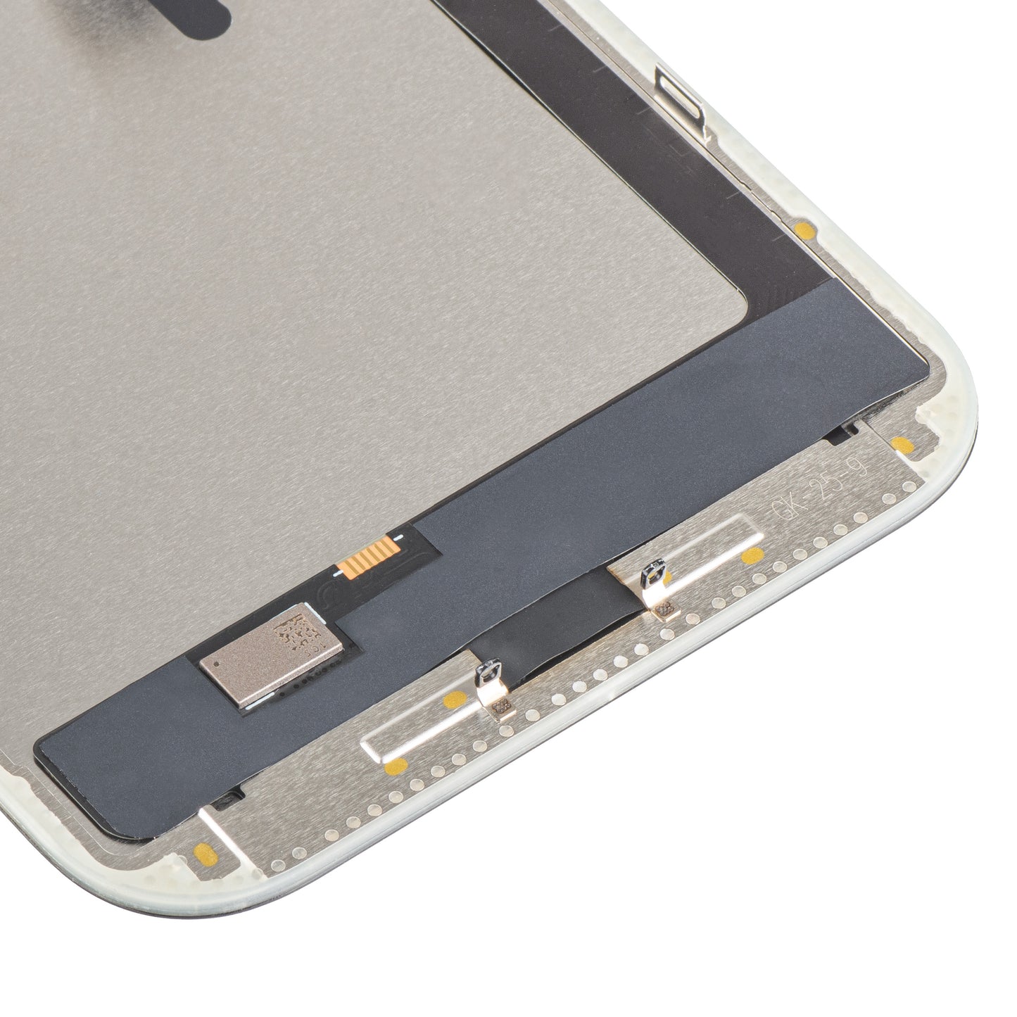 Zaslon na dotik MP, združljiv z Apple iPhone 16 Pro Max, z okvirjem, različica OLED FHD IC Movable, črn